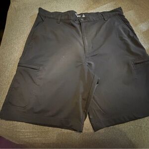 Chaps Black Men's Cargo Shorts